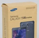 Первый взгляд на защищенный планшет Samsung Galaxy Tab Active Планшетный компьютер галакси таб актив